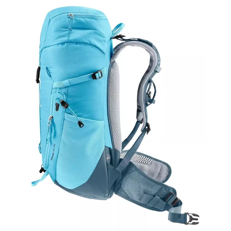 Mochila DEUTER Trail 22 SL mochila de senderismo para mujer, 22 L, lagoon-atlantic, poliéster, 990 g