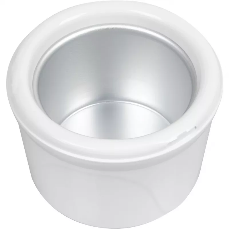 Máquina de helados ICM 3764, máquina de helados Blanca, para 1.500 ml de helado, 12 vatios