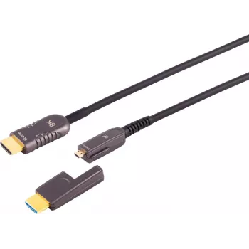 Cable HDMI ShiverPeaks 30-52075 — 10 m, compatible con 10K, conector S/CONN