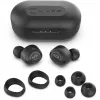 JLab JBuds Air Auriculares True inalámbricos In-Ear USB Type-A Bluetooth Negro (IEUEBJBUDSAIRRBLK82)
