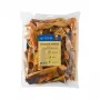 Artículo masticable para perros PETMEX piel de vacuno 15 cm, sabor a ternera, cuidado dental, paquete de 1 kg