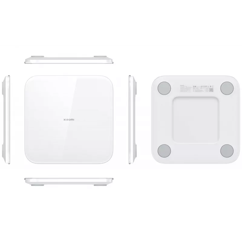 Báscula de baño electrónica Xiaomi Smart Scale S200 – máx. 150 kg, precisión 50 g, 280×280×24,5 mm, blanca