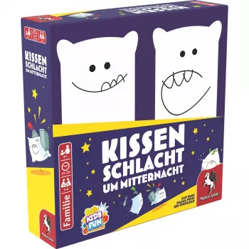 Kissenschlacht um Midnight, juego familiar