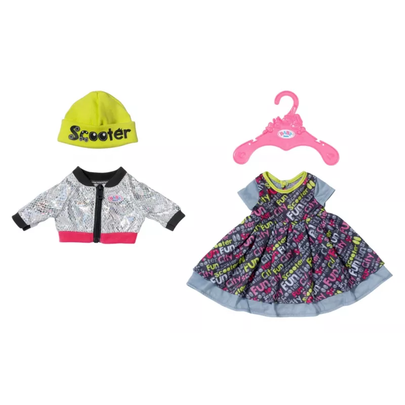 Zapf Creation BABY born E-Scooter Outfit para muñeca, 43 cm