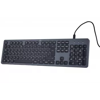 Teclado con cable CK-400 negro-gris