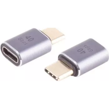 Adaptador USB-C ShiverPeaks 14-05039 — carcasa de metal, diseño compacto