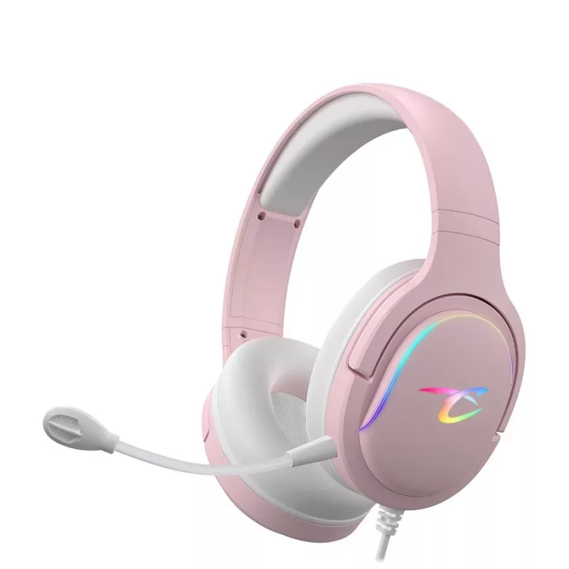 Auriculares Subsonic Spectra LED Gaming Headset Sweety rosa