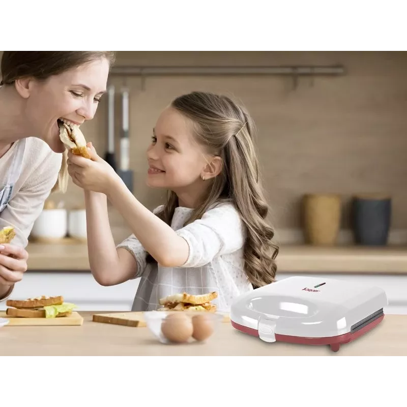 Tostadora Beper P101TOS010, tostadora eléctrica de 2 rebanadas con control de tostado ajustable