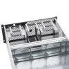 Protector de sobretensión Qoltec 50167 gris 8 tomas AC 230V 1,8m