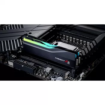 DIMM 32 GB DDR5-5600 (2x 16 GB) Dual-Kit, memoria RAM negra, F5-5600J3636C16GX2-TZ5RK, Trident Z5 RGB, INTEL XMP