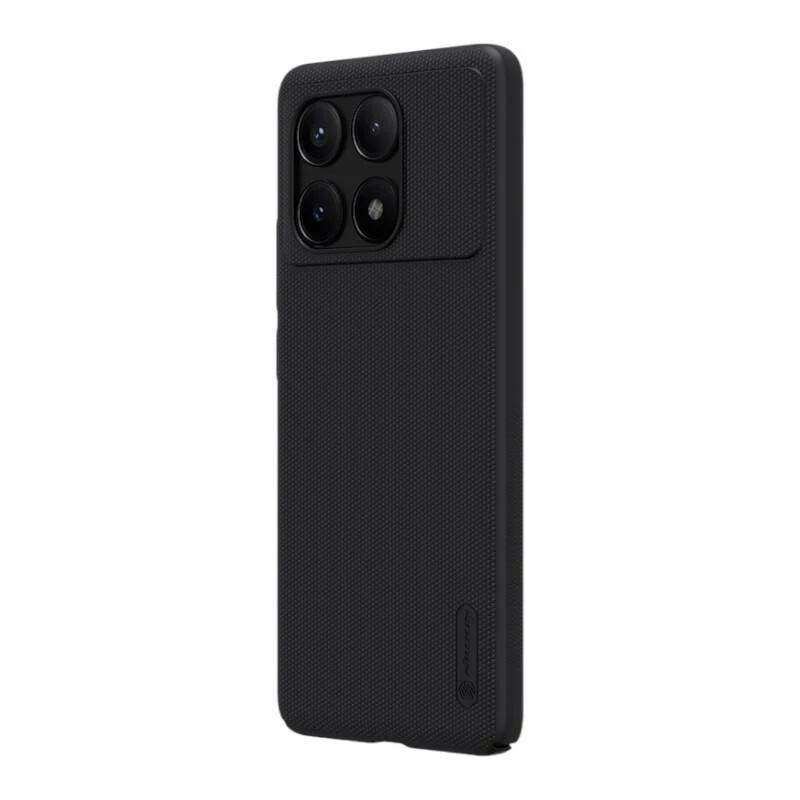 Funda protectora Nillkin Super Frosted Shield Pro para Xiaomi Redmi K70E / Poco X6 Pro 5G — negra, rígida mate antideslizante