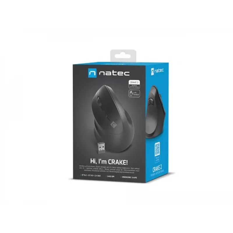 Ratón NATEC CRAKE 2 Office para zurdos Bluetooth