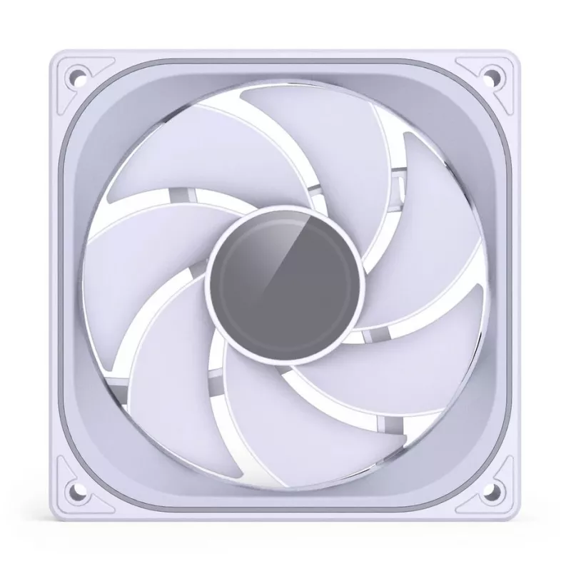 Ventilador de refrigeración Jonsbo ZB-120 Reverse Blade PWM ARGB 120mm blanco, ventilador axial, 120 mm
