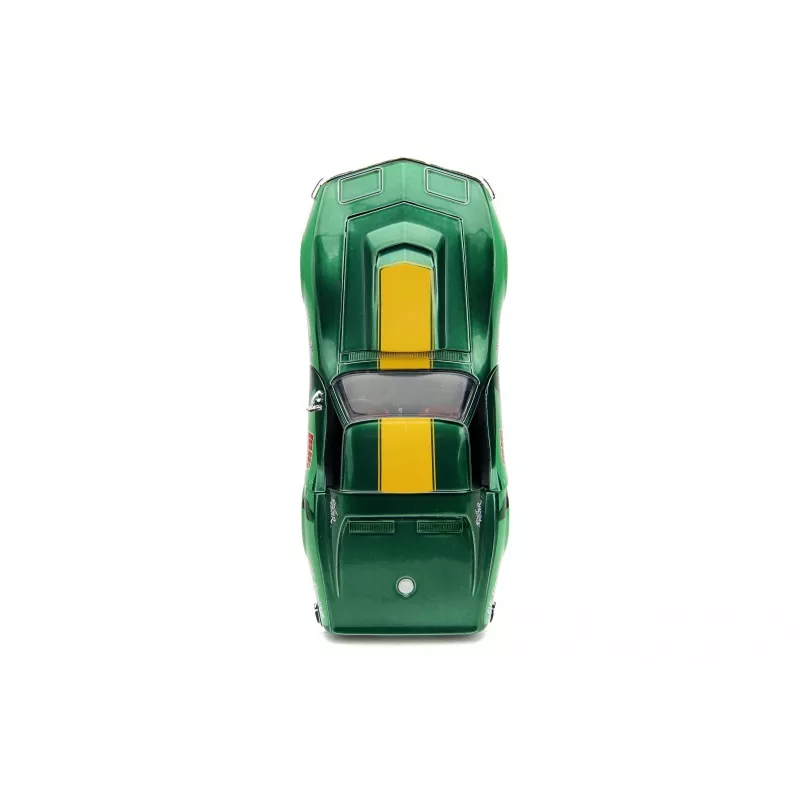 Coche Jada Toys Street Fighter 1969 Chevrolet 1:24 metal verde