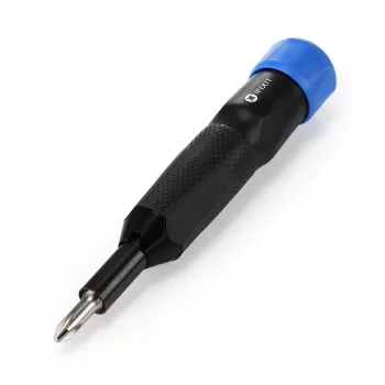 iFixit Narwhal destornillador 6 en 1, tapa giratoria con bloqueo - negra