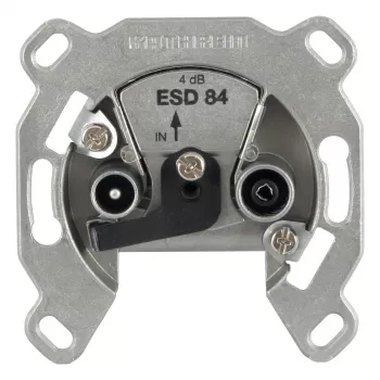 Toma de antena Kathrein ESD 84 plata