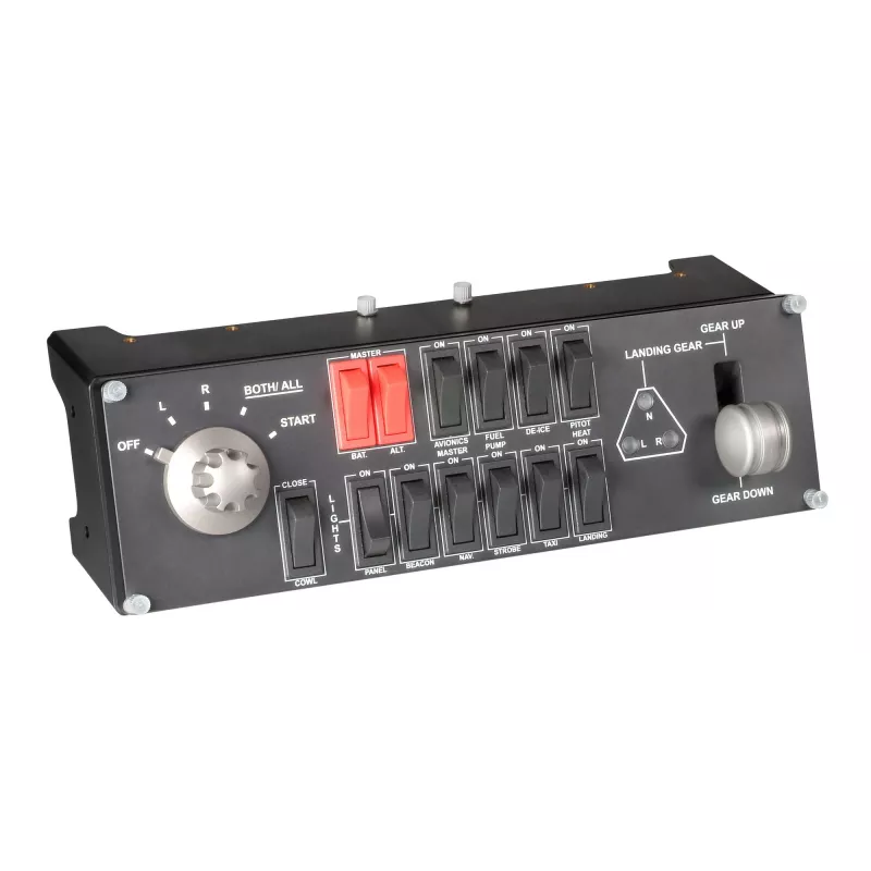 Panel de simulación de vuelo Logitech G G Saitek Pro Flight Switch Panel