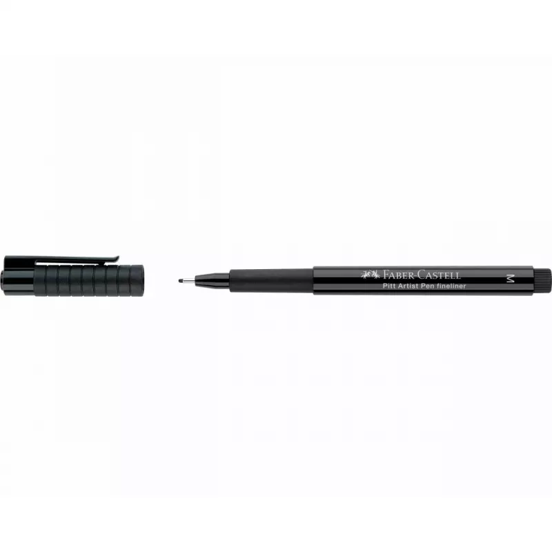 Rotulador fineliner Faber-Castell 167399 negro medio