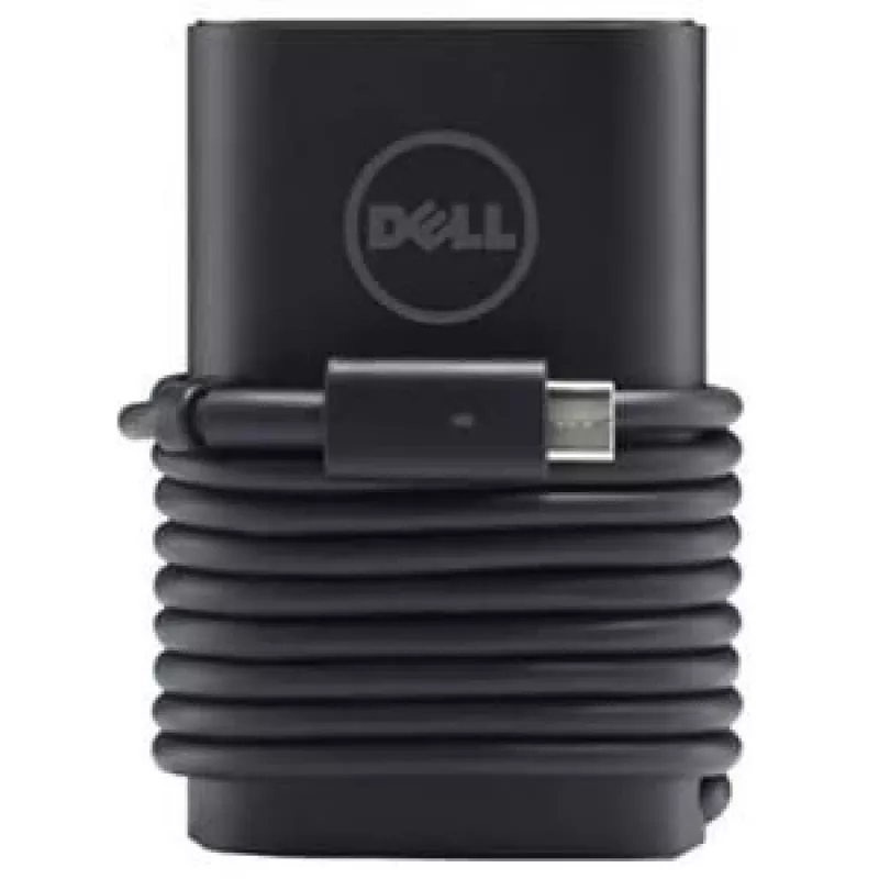 Fuente de alimentación para portátil Dell 65 W USB-C 0M0RT, adaptador de carga USB-C de 65 W