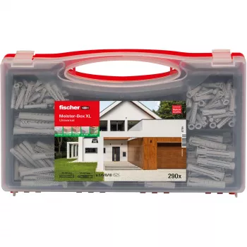 fischer 577159 Meister-Box XL caja surtida de tacos 290 unidades (577159)