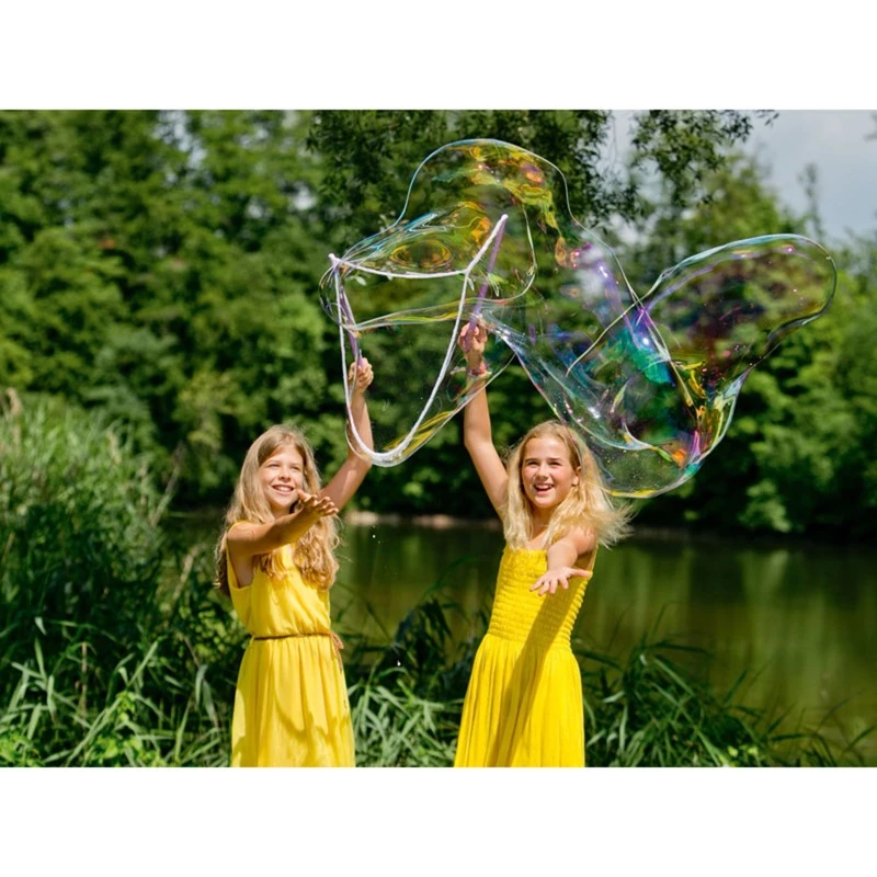 Pustefix XXL Bubbles set de pompas de jabón gigantes (varitas XXL)