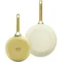Set de sartenes GreenPan Padova Reserve – aluminio, amarillo, Ø20 cm y Ø26 cm (2 uds.)