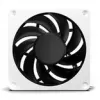 Ventilador de 120 mm Alphacool Apex Stealth Metall Aurora — 2600 rpm, marco metálico