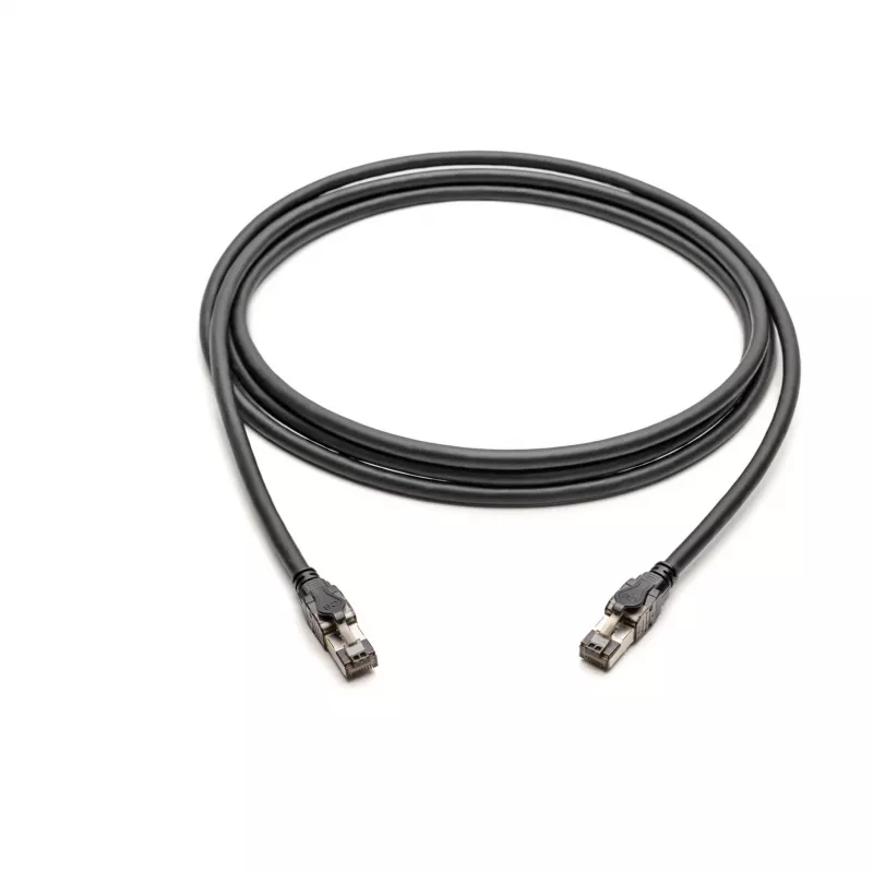 Digitus DK-1843-005 CAT 8.1 S/FTP cable de conexión 0,5 m, negro