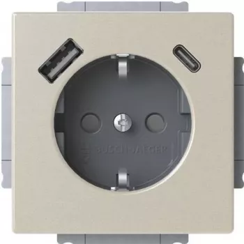 Toma SCHUKO Busch-Jaeger USB-A+C 20 EUCB2USBAC-866 (2CKA002011A6314)