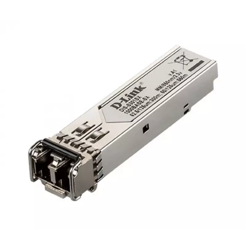 Transceptor industrial D-Link Mini-GBIC SFP de 1 puerto a 1000BaseSX