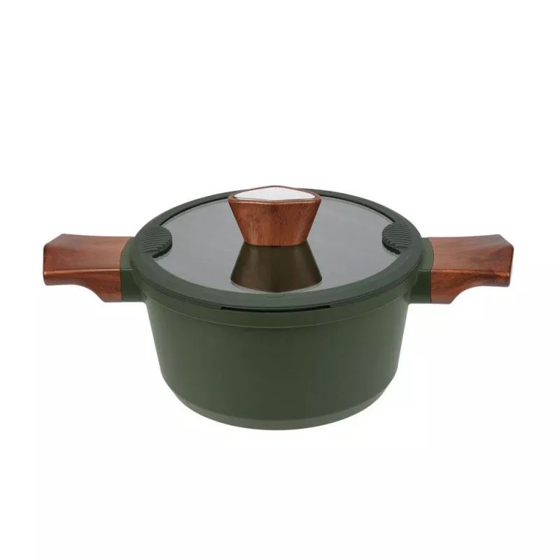 Olla de cocción RESTO 93701 — 20 cm de diámetro, 2,6 L de capacidad, menaje para cocina