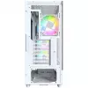 Caja de PC Montech X5 Midi Tower Blanco ATX 3 ventiladores de 140 mm