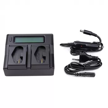 Cargador para Canon LP-E19, dual