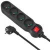 Cable alargador eléctrico regleta de enchufes 4 tomas (5 M) - Maclean MCE182