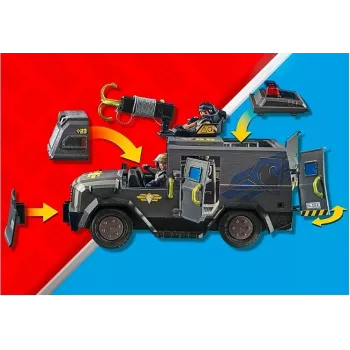 Set de juego de acción y aventura Playmobil City Action 71144 multicolor 5–10 años