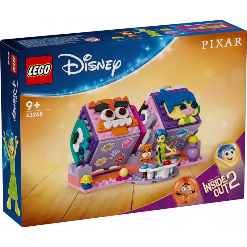 Juguete de construcción LEGO Disney Pixar Del revés 2 set de dados de emociones 43248