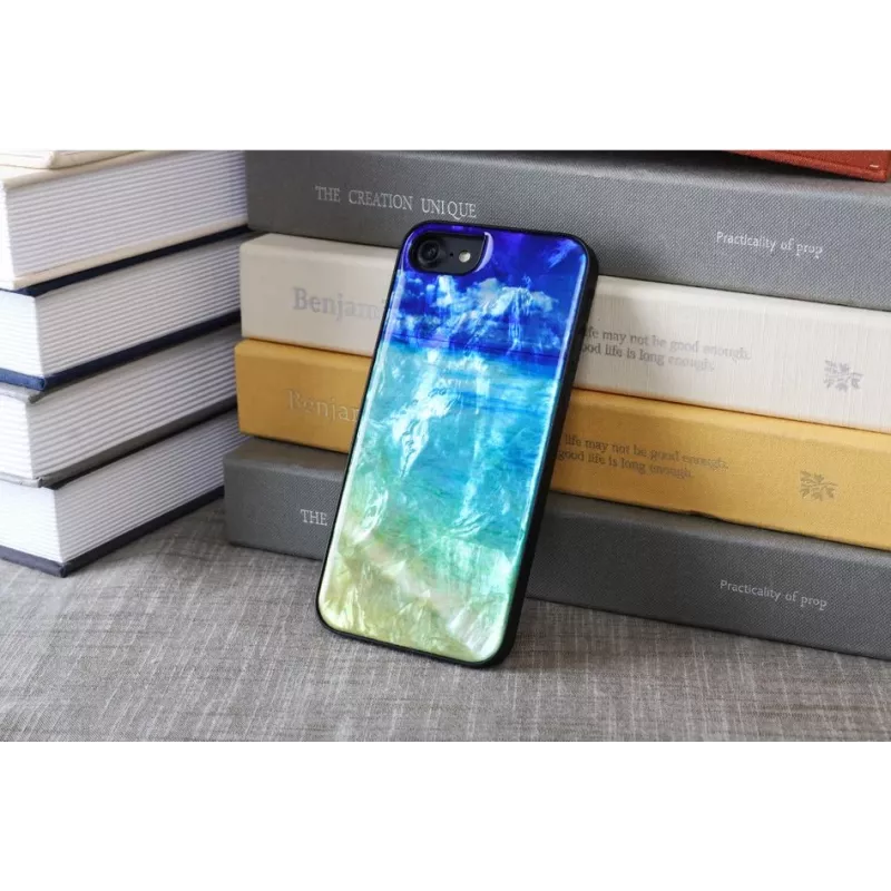 Funda protectora iKins para Apple iPhone 8/7 — beach negro
