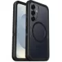 OtterBox Defender XT Clear Magnets funda, Samsung Galaxy S25, transparente/negro