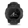 Garmin Instinct 3 Solar Tactical Edition 50 mm reloj inteligente, negro, correa de silicona