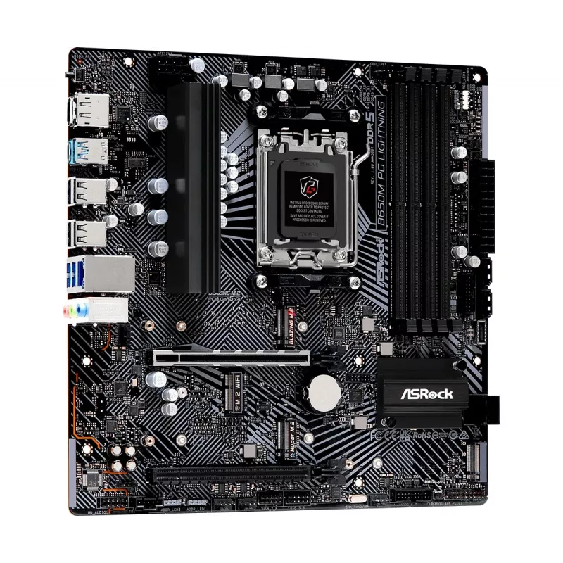 ASRock B650M PG Lightning AM5 placa base Micro-ATX