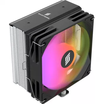Disipador CPU Silentware Bora 120 mm, negro/plata, modelo BORA