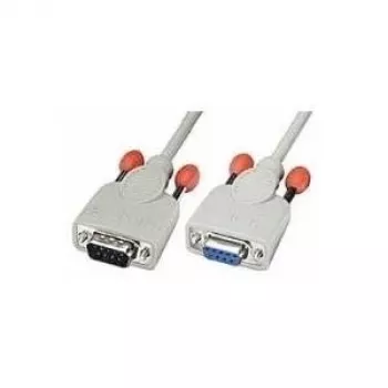 Cable serie Lindy Sub D-9/Sub D-9 gris 20 m