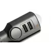 Cargador universal para dispositivos móviles Technaxx 4743 negro con enchufe de mechero para coche