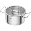 Olla de cocción lenta ZWILLING Pro 24 cm redonda, acero inoxidable 18/10