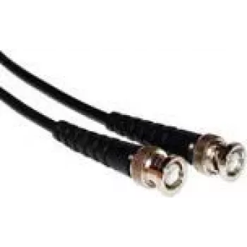 Cable de parcheo ACT RG-58 negro 50 ohmios 7,00 m, 7 m, RG58, BNC, BNC, negro