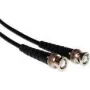 Cable de parcheo ACT RG-58 negro 50 ohmios 7,00 m, 7 m, RG58, BNC, BNC, negro