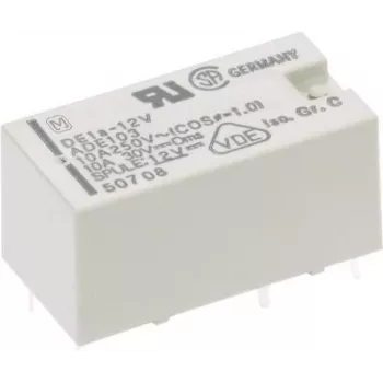 Relé PCB Panasonic 12 V/DC 10 A 1 contacto normalmente abierto DE1A12 1 ud. (DE1A12)