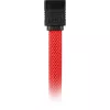 Cable SATA Sharkoon SATA 3 0,45 m 7 pines negro rojo