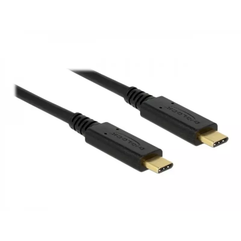 Cable USB DeLOCK 83668 USB 3.2 Gen 1 2m USB C negro
