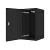 Lanberg WF10-2309-00B armario rack de pared de 10" 9U, 280x310x469 mm, puerta metálica, flat pack, carga 20 kg, IP20, negro